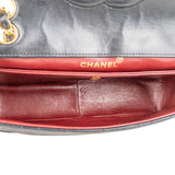 Chanel Quilted Lambskin 24K Gold Single Flap Crossbody Bag