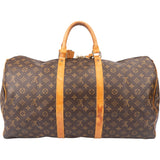 Louis Vuitton Canvas Monogram Keepall 55