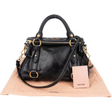 Miu Miu Classic Leather City Handbag