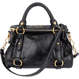 Miu Miu Classic Leather City Handbag