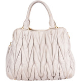 Miu Miu Quilted Leather City Handbag