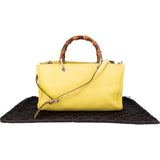 Gucci Leather Bamboo Handbag