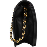 Chanel Quilted Lambskin 24K Gold Single Flap Crossbody Bag