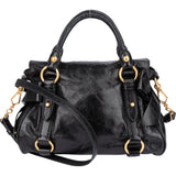 Miu Miu Classic Leather City Handbag