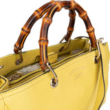 Gucci Leather Bamboo Handbag