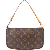 Louis Vuitton Canvas Monogram Pochette Accessoire Handbag