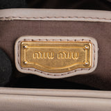 Miu Miu Quilted Leather City Handbag