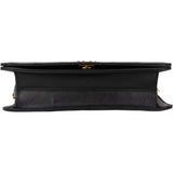 Chanel Quilted Lambskin 24K Gold Single Flap Crossbody Bag