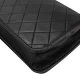 Chanel Quilted Lambskin 24K Gold Single Flap Crossbody Bag
