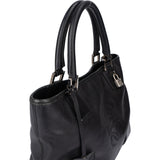 Loewe Black Leather Fusta Handbag