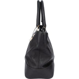 Loewe Black Leather Fusta Handbag