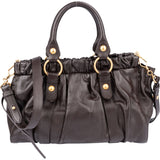 Miu Miu Classic Leather City Handbag