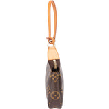 Louis Vuitton Canvas Monogram Pochette Mini Handbag