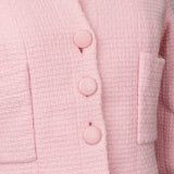 Chanel Pink Tweed Costume Jacket (DE38 / FR40)