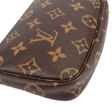 Louis Vuitton Canvas Monogram Pochette Mini Handbag
