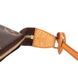 Louis Vuitton Canvas Monogram Pochette Mini Handbag
