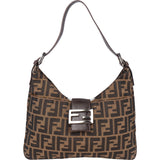 Fendi FF Monogram Baguette Shoulder Bag