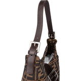 Fendi FF Monogram Baguette Shoulder Bag