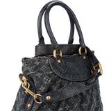 Louis  Vuitton Denim Neo Monogram Cabby Handbag