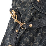 Louis  Vuitton Denim Neo Monogram Cabby Handbag