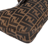 Fendi FF Monogram Baguette Shoulder Bag