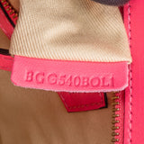 Valentino Garavani Neon Pink Leather Rockstud Handbag