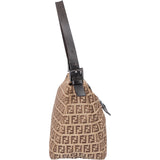 Fendi FF Monogram Baguette Buckle Handbag