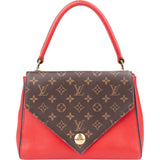 Louis Vuitton Canvas Monogram Double V Rubis Handbag