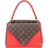 Louis Vuitton Canvas Monogram Double V Rubis Handbag