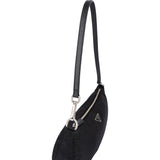 Prada Black Triangle Nylon Shoulder Bag