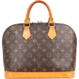 Louis Vuitton Canvas Monogram Alma PM Handbag