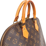Louis Vuitton Canvas Monogram Alma PM Handbag