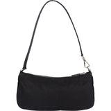 Prada Black Triangle Nylon Shoulder Bag