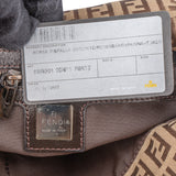 Fendi FF Monogram Baguette Buckle Handbag