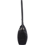 Prada Black Triangle Nylon Shoulder Bag