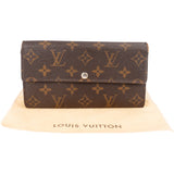 Louis Vuitton Canvas Monogram Sarah Wallet