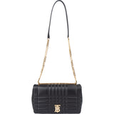 Burberry Quilted Leather Lola Crossbody Bag