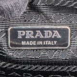 Prada Black Triangle Nylon Shoulder Bag