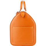 Louis Vuitton Cognac Epi Leather Keepall 45