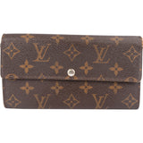 Louis Vuitton Canvas Monogram Sarah Wallet