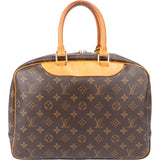 Louis Vuitton Canvas Monogram Deauville Handbag