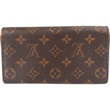 Louis Vuitton Canvas Monogram Sarah Wallet