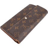 Louis Vuitton Canvas Monogram Sarah Wallet
