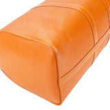 Louis Vuitton Cognac Epi Leather Keepall 45