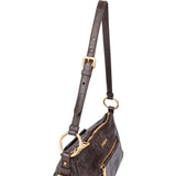 Prada Brown Leather Shoulder Bag