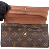 Louis Vuitton Canvas Monogram Sarah Wallet