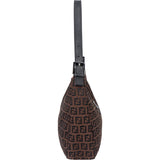 Fendi FF Monogram Baguette Buckle Shoulder Bag