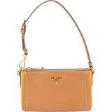 Prada Bicolor Saffiano Leather Mini Handbag
