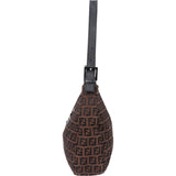 Fendi FF Monogram Baguette Buckle Shoulder Bag