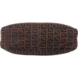 Fendi FF Monogram Baguette Buckle Shoulder Bag